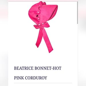 Bonnette Pink Sz 6 M